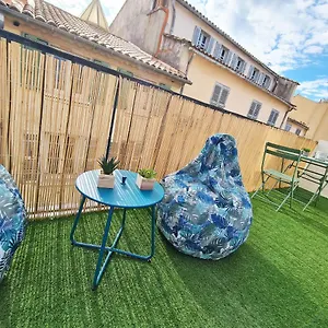 Gregbnb-com - Centre Ancien - Roof-top - Climatisé - 5eme étage Appartement Toulon